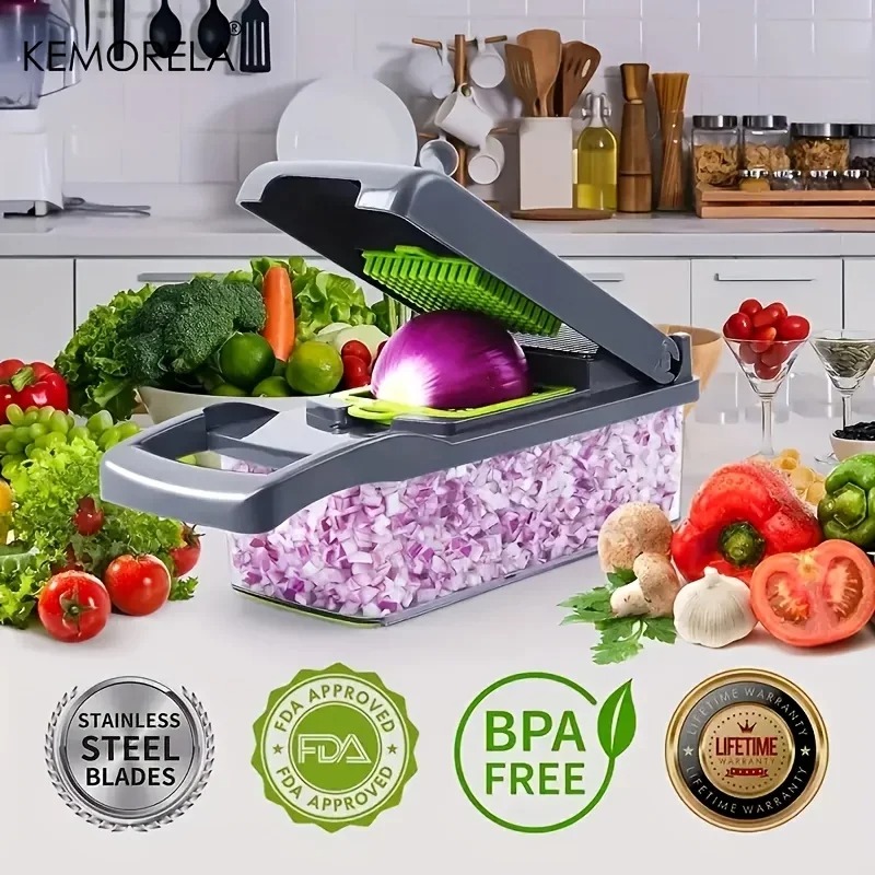Revolutionize Your Kitchen: The Ultimate Guide to the 4 in 1 Vegetable Chopper